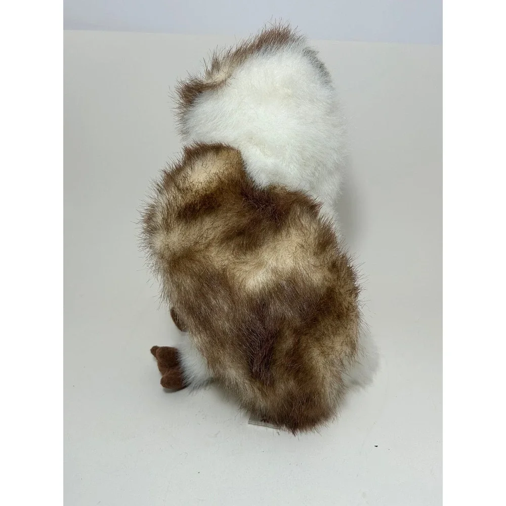 Folkmanis Barn Owl Hand Puppet Brown White Realistic Faux Fur Bird Plush 2011 - Picture 4 of 9